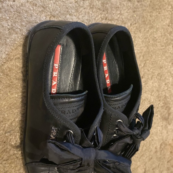 PRADA LACE UP SNEAKERS - Picture 2 of 4